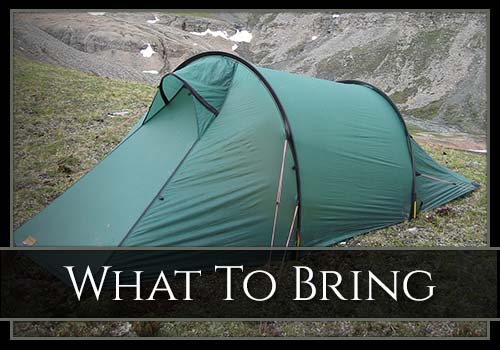 What to Bring on a Raven's Throat Outfitters Trip